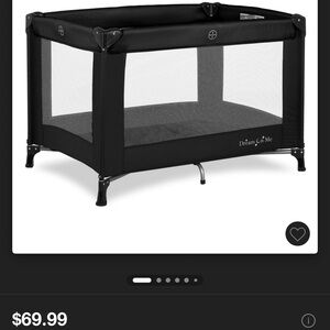 Dream On Me Black Playpen